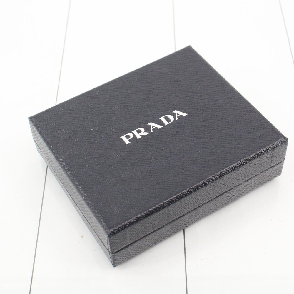 Prada Saffiano Metal Tri-fold Wallet - Picture 6 of 10